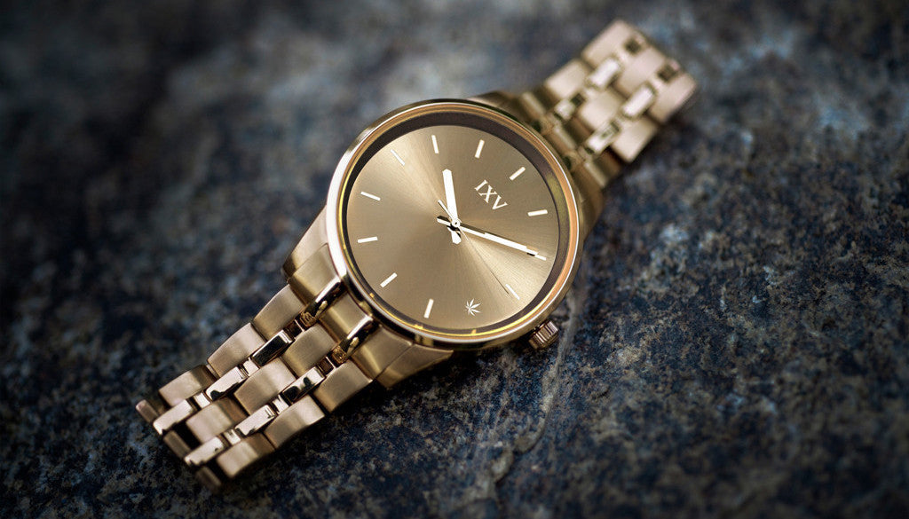 Gold Executive High Times Watch 2