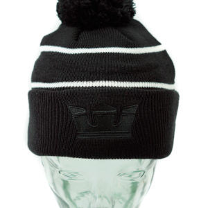 Supra Black Title Beanie