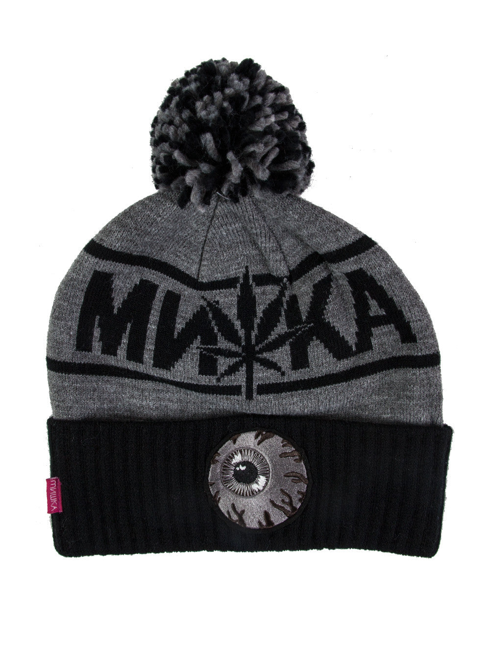 The Sativa Keep Watch Pom Beanie by MISHKA