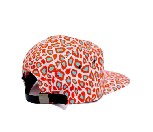 Faded Royalty <br> Tangerine Cheetah 5 Panel