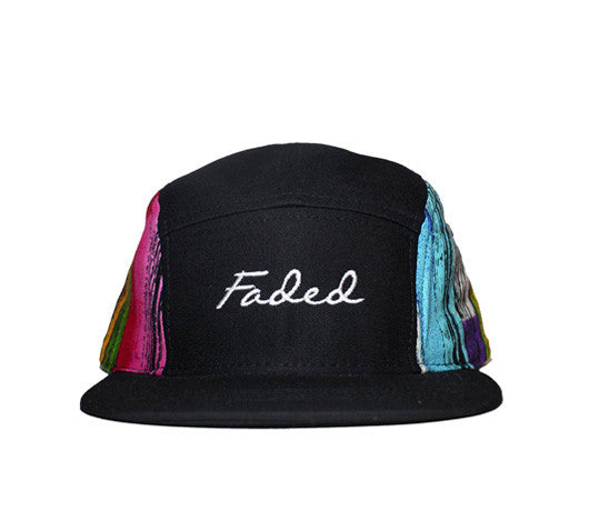 Faded Royalty <br> Paint Streak 5 Panel Strapback