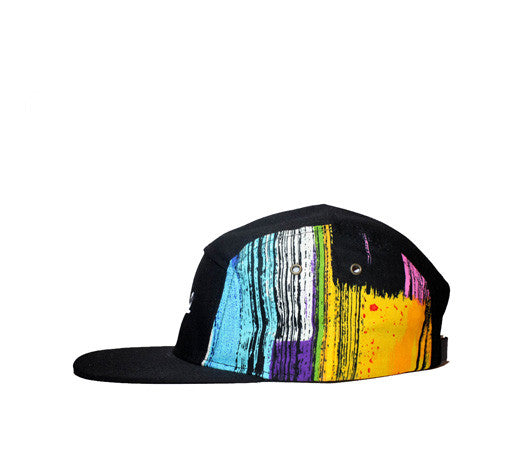 Faded Royalty <br> Paint Streak 5 Panel Strapback