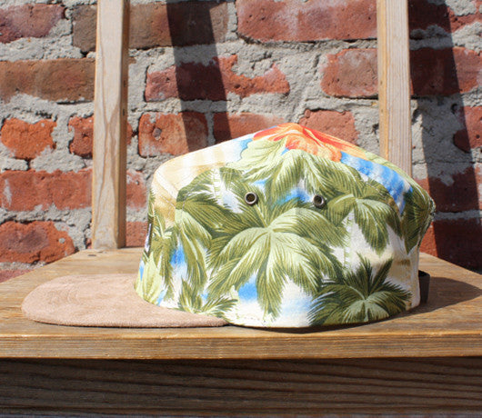 Faded Royalty <br> Paradise Flower 5 Panel Strapback