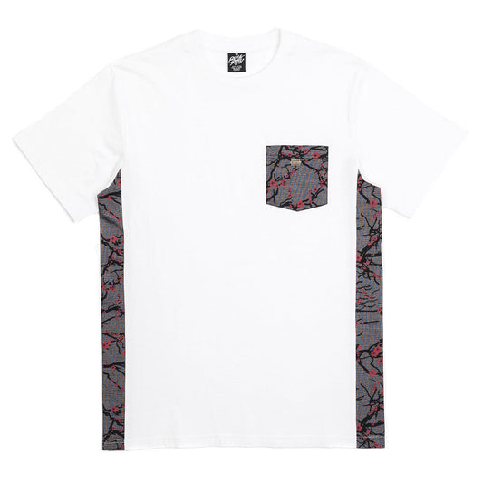 Rocksmith Sakura Pocket Tee White