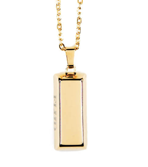 FLUD Gold Bar Necklace