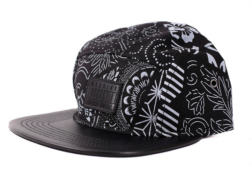 RockSmith <br> Fuji Bandana 5 Panel ~Black