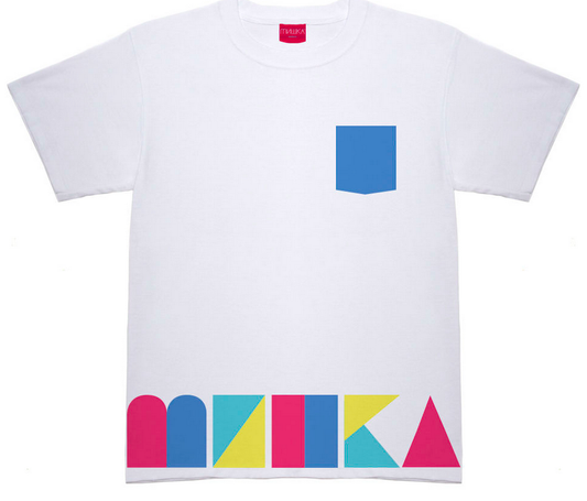 Mishka Cyrillic Mosaic White Front