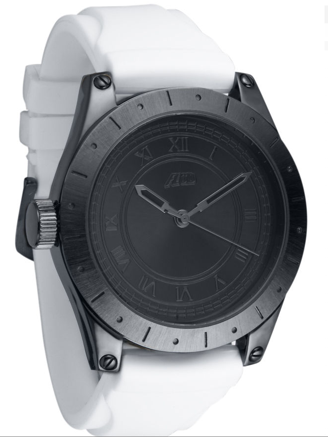 FLUD Big Ben Gunmetal White Straps