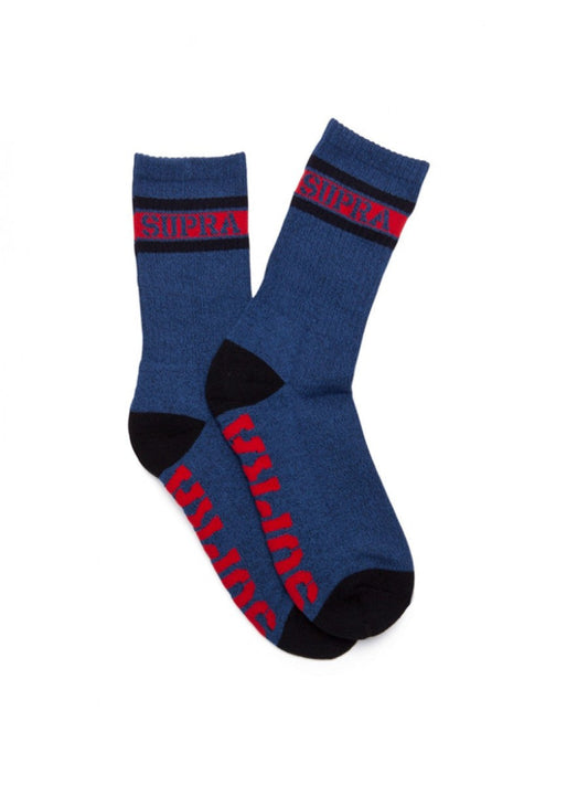 Supra Heather Navy Sock