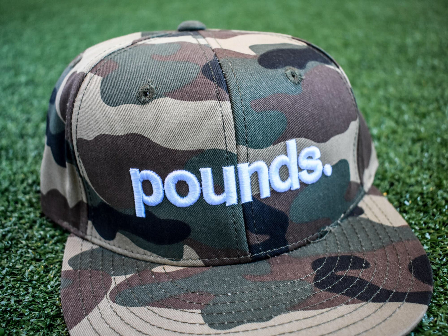 Pounds Lifestyle Camo Pounds Snapback