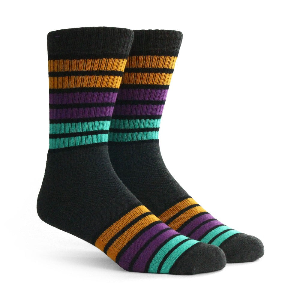 Richer Poorer Runner Athletic Socks in Charcoal